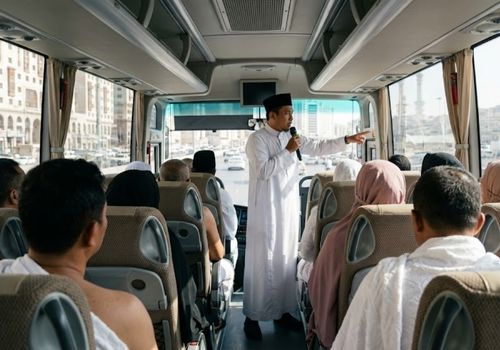 city tour Madinah dengan bus pariwisata