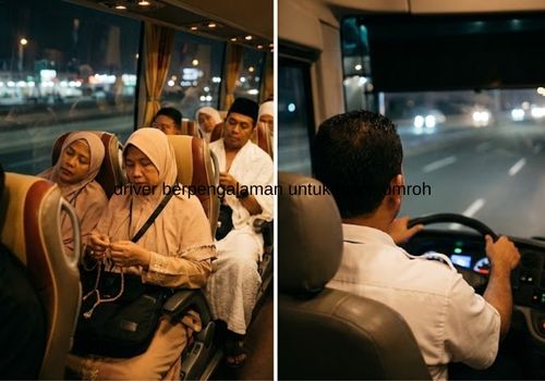 driver berpengalaman untuk hiace umroh