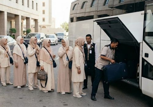 handling kepulangan umroh dari hotel ke bandara