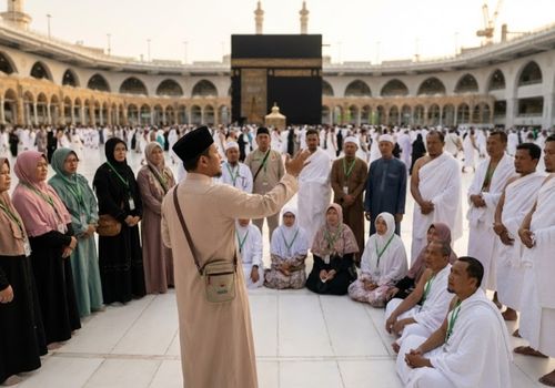 jasa mutawif bahasa indonesia di makkah madinah