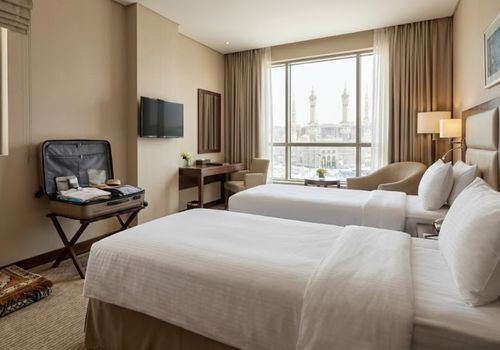 kamar twin hotel untuk paket umroh