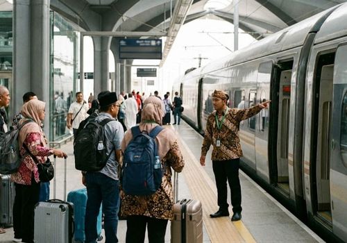 layanan kereta cepat haramain untuk jamaah umroh