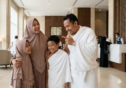 lobby hotel jamaah umroh di makkah