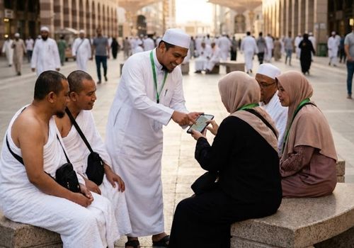 mutawif resmi untuk rombongan umroh