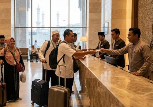 pilihan hotel sesuai standar paket umroh