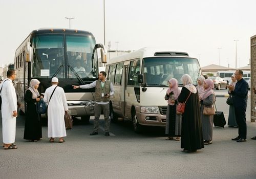 titik jemput bus umroh