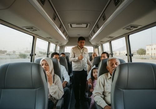 transport umroh nyaman